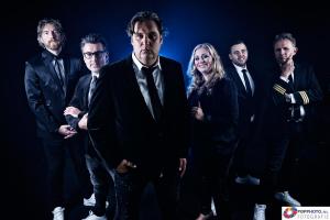 Fotoshoot voor bandfoto