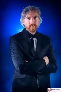 Fotoshoot voor bandfoto