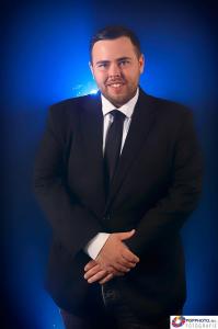 Fotoshoot voor bandfoto