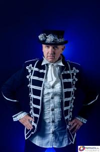 Fotoshoot voor bandfoto